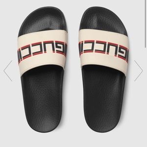 Gucci rubber slides